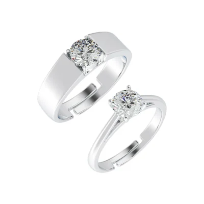 Silver Luca Couple Band